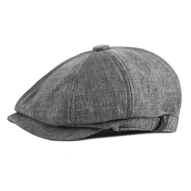 2021 High quality Men Casual Newsboy Hat Retro Beret Hat Casual Hats Unisex Wild Octagonal Cap for Men Street Caps