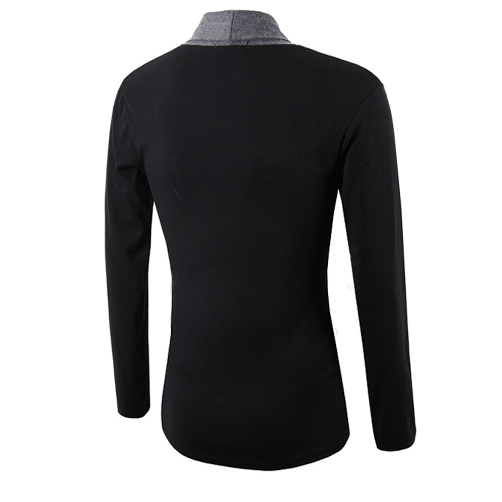 2021 High quality Fashion Mens Cardigans Jackets Slim Long Sleeve Cotton Coat Casual high quality Autumn Men coats