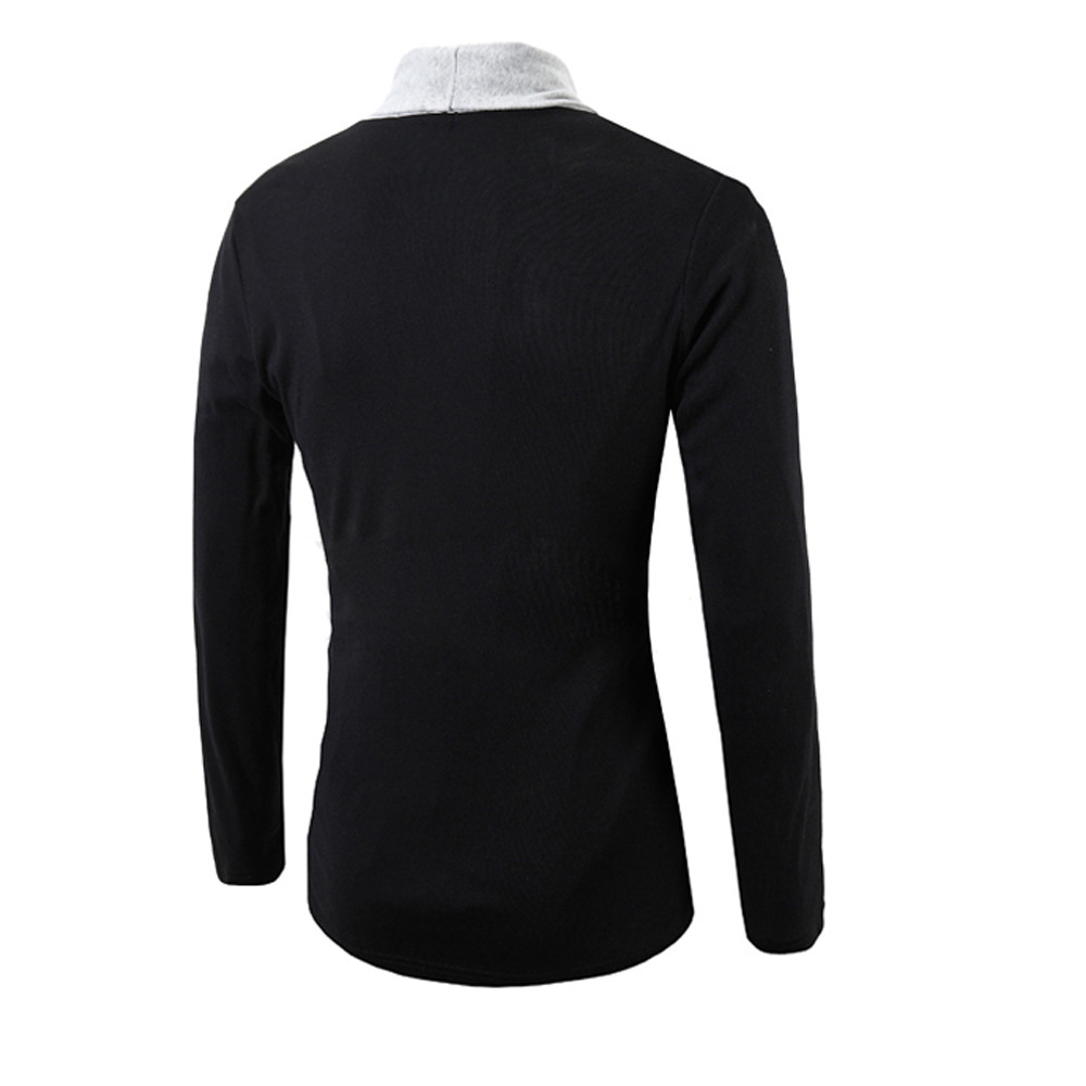 2021 High quality Fashion Mens Cardigans Jackets Slim Long Sleeve Cotton Coat Casual high quality Autumn Men coats