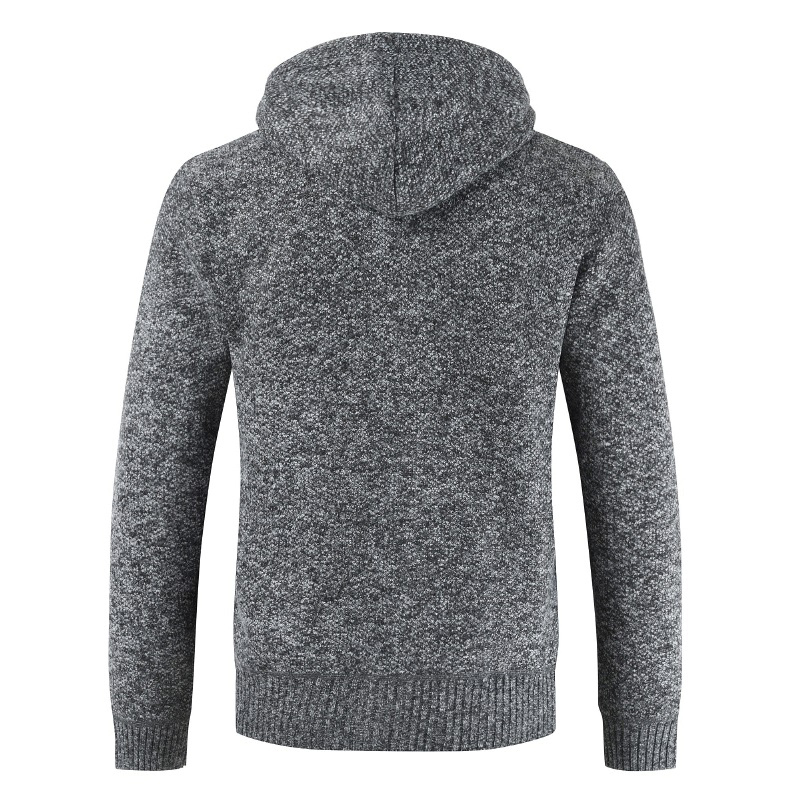 2021 High quality Winter Jacket Men Slim Hooded Mens Coat and Jackets Thick Fleece Wool Jacket Men Warm Outwear Coats