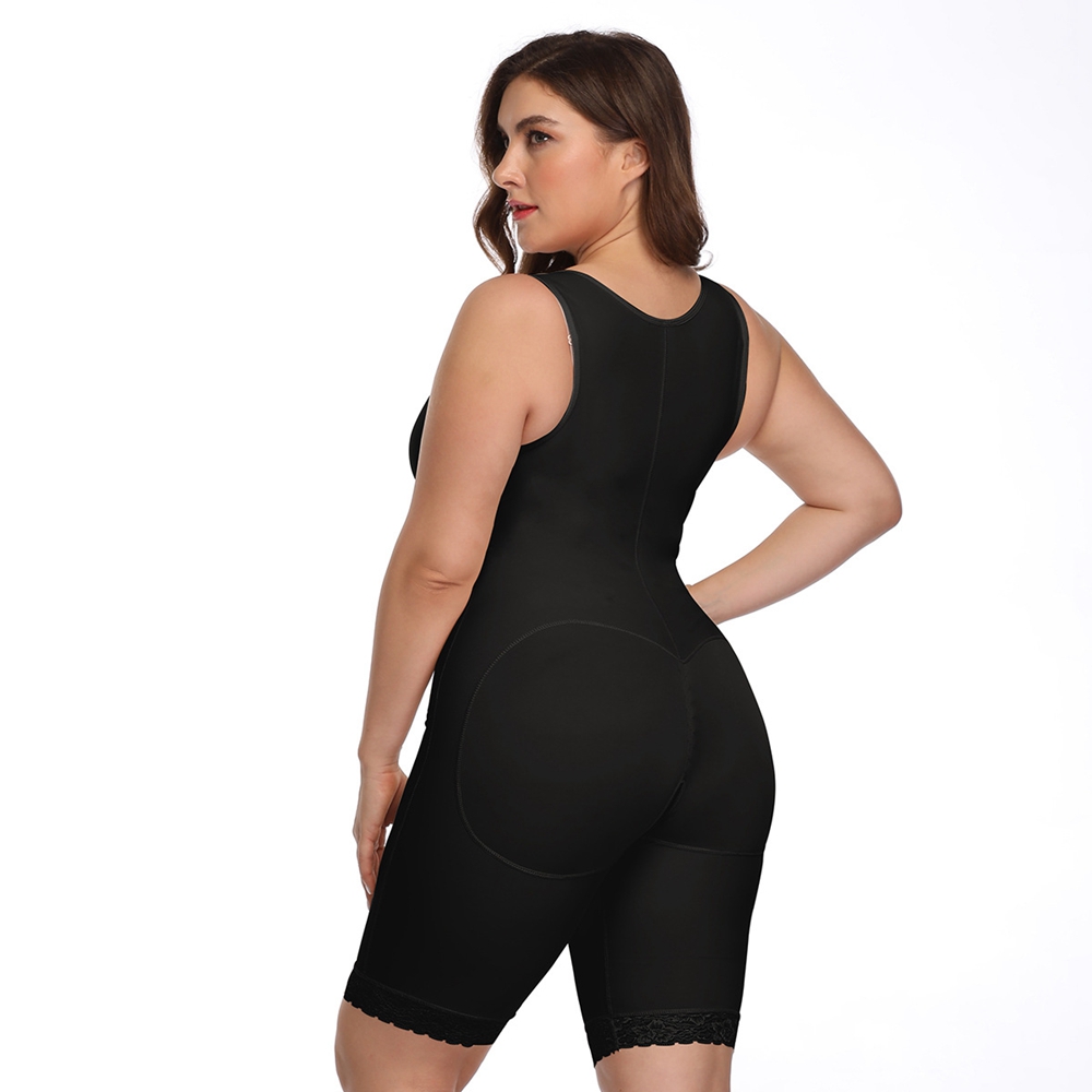 2021 High quality Women Waist Trainer Body Shaper Bodysuit Slimming Sheath Overbust Corset Girdle Corrective Underwear