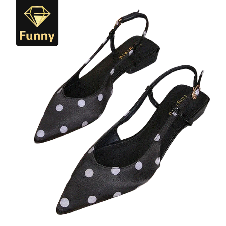 2021 High quality New Sandals in Her Fashion Shoes Female Tip Obesity Wide Summer Chunky-Heel Outer Wear Women's Shoes