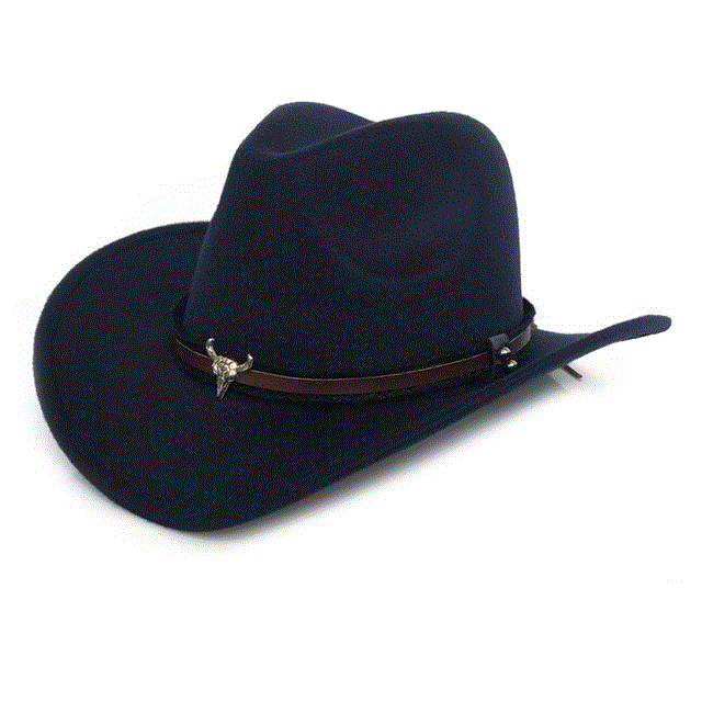 2021 High quality cowboy hat autumn and winter woolen jazz hat felt hat men and women top hat Clothing Decor Accessory