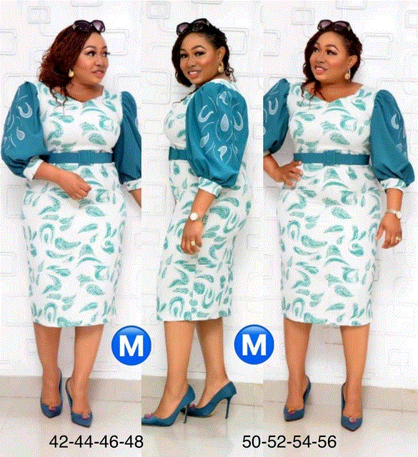 2021 High quality Plus Size African Dresses For Women Africa Clothes Dress Print Dashiki Ladies Clothing Lady Dress