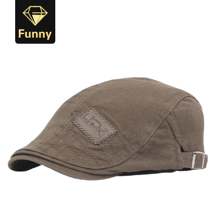 2021 High quality Mens Hat Solid Cotton Cap Golf Driving Summer Sun Flat Newsboy Caps