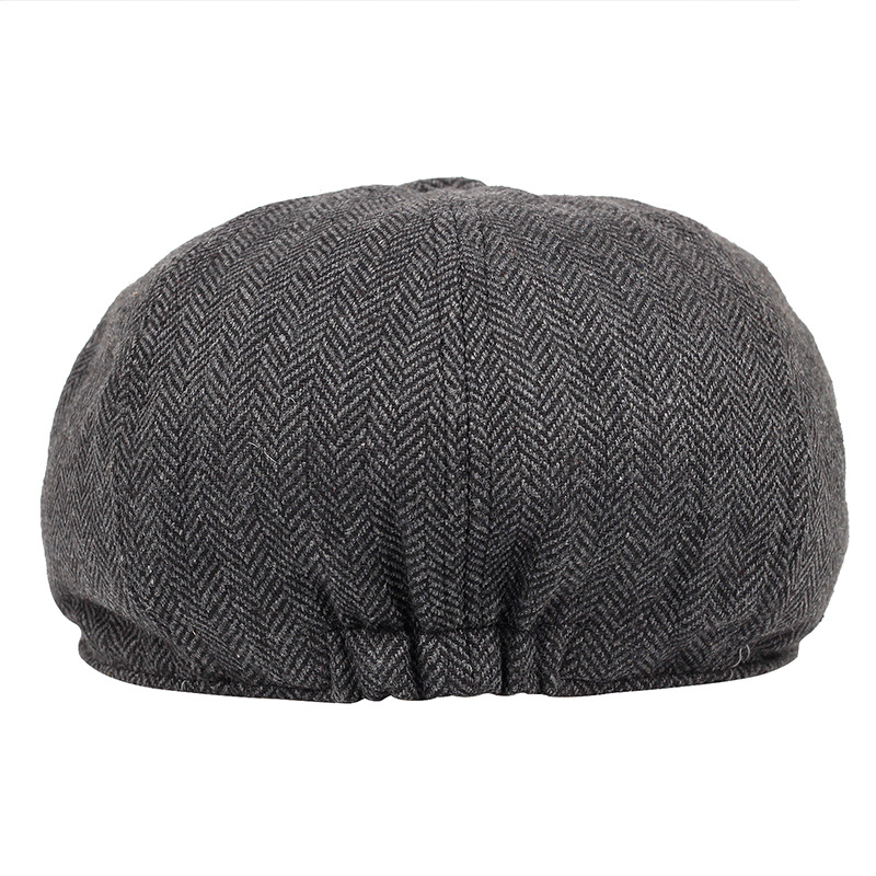 2021 High quality Men Beret Newsboy Hat Caps Vintage Tweed Peaky Blinders Berets Flat Cap Street Hats for Women Men