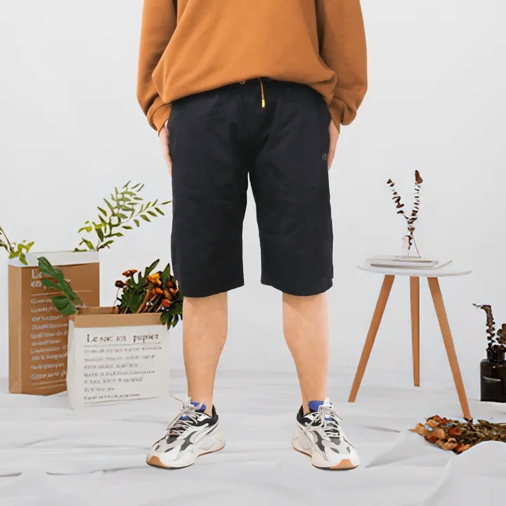 2021 High quality Hot Sale Men's Casual Jogger Shorts Beach Trousers Male Short Pants Clothing Drawstring Shorts