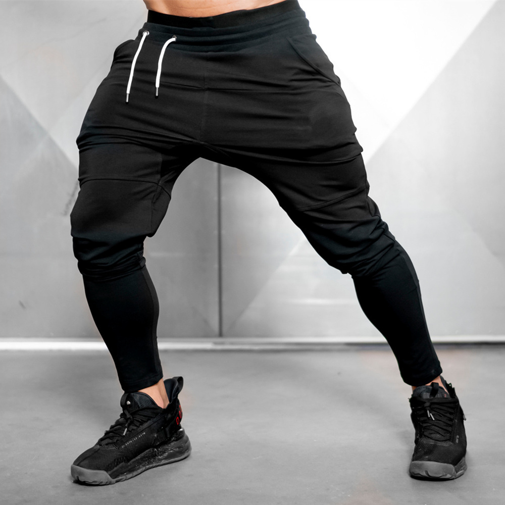 2021 High quality Sweatpants Joggers Pants Men Casual Trousers Male Fitness Cotton Track Pant Spring Autumn Sportswear