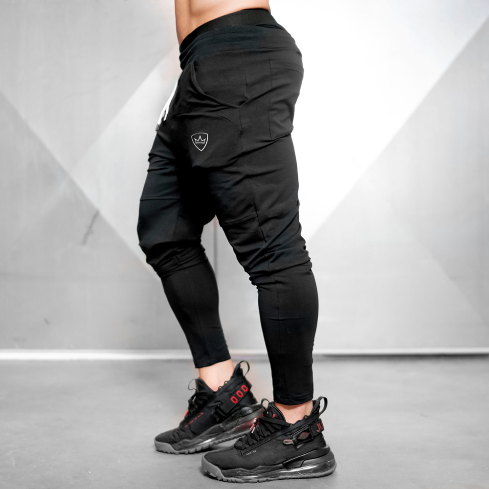 2021 High quality Sweatpants Joggers Pants Men Casual Trousers Male Fitness Cotton Track Pant Spring Autumn Sportswear