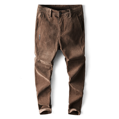 2021 High quality Winter Pants Men Trousers Military Pant Out Door Corduroy Slim Casual Trousers Office Pants Big Size