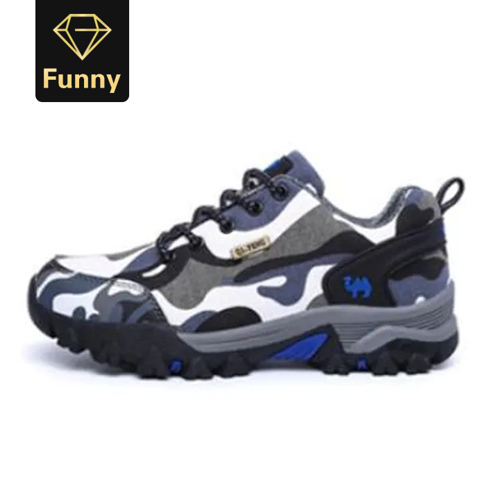 2021 High quality Fashion Men Women Outdoor Sports Hiking Shoes Army Camouflage Trekking shoes Climbing Sneakers