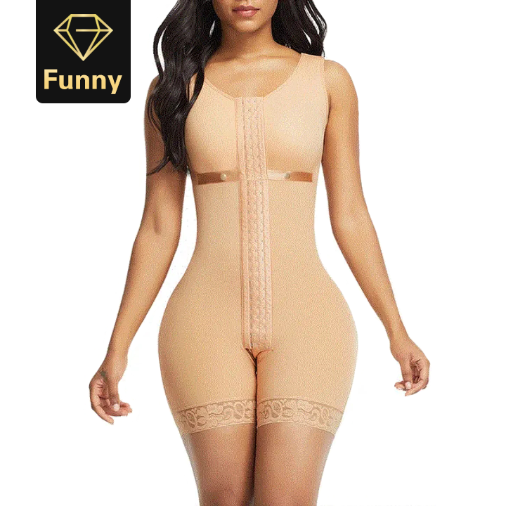 2021 High quality Full Body Shaper Post Liposuction Girdle Corset Butt lifter Slimming Shapewear Tummy Waist Shaper