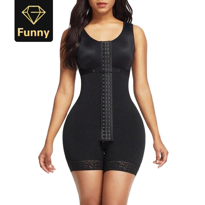 2021 High quality Full Body Shaper Post Liposuction Girdle Corset Butt lifter Slimming Shapewear Tummy Waist Shaper