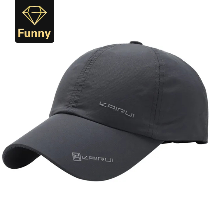 2021 High quality Perimedes Fishing Cap Outdoor Mesh Hat Men Quick-drying Summer Visor Cap Adult Men hats