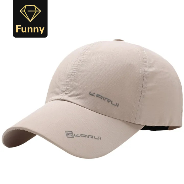 2021 High quality Perimedes Fishing Cap Outdoor Mesh Hat Men Quick-drying Summer Visor Cap Adult Men hats