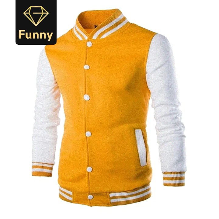 2021 High quality Baseball Jacket Men Fashion Design Wine Red Mens Slim Fit College Varsity Jacket