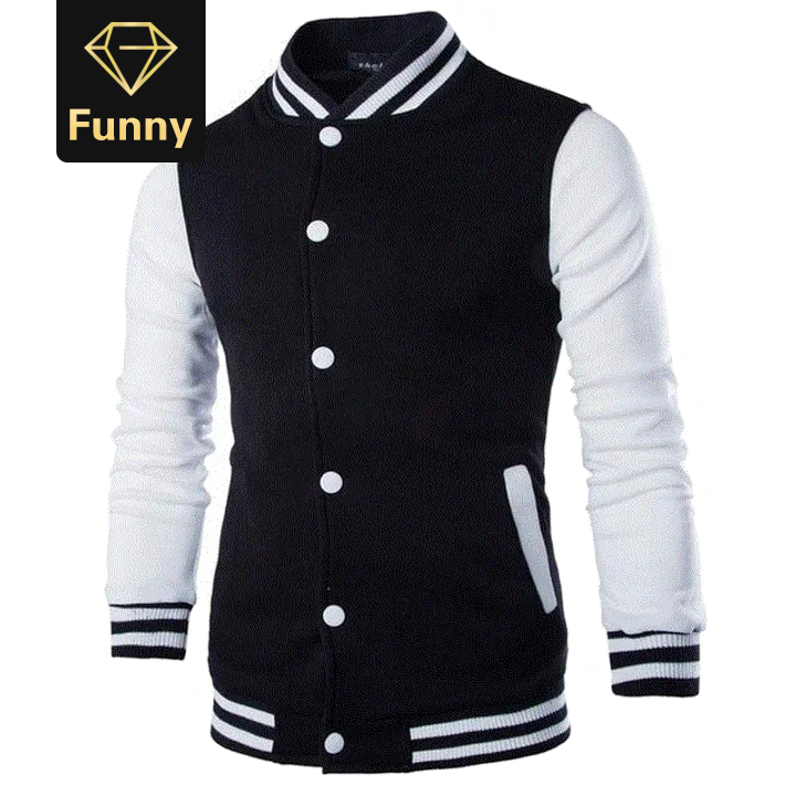 2021 High quality Baseball Jacket Men Fashion Design Wine Red Mens Slim Fit College Varsity Jacket