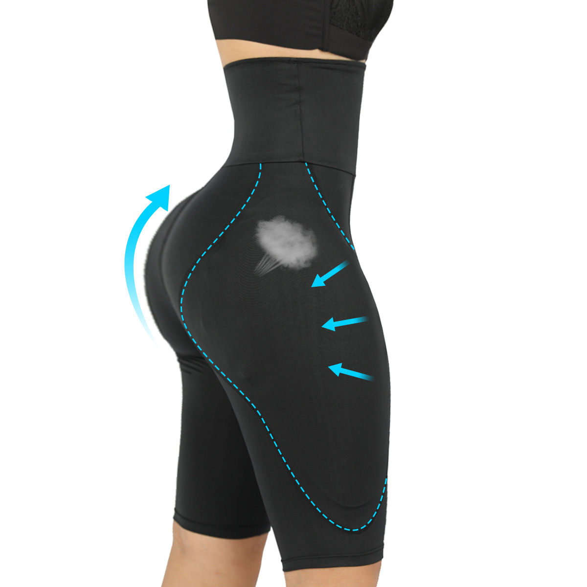 2021 High quality Sponge Butt Hip Enhancer Lifter Shapewear Buttocks Body Shapers Support Enhancer Up Ass Pants Padded