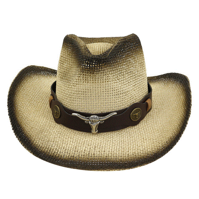 2021 High quality Unisex Adult Western Cowboy Hat Men And Women Solid Color Casual Hat Ladies Summer Beach Travel Hat Retro Cowboy Hat Czapka