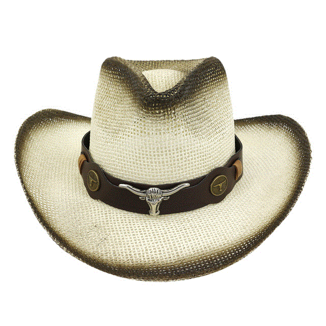 2021 High quality Unisex Adult Western Cowboy Hat Men And Women Solid Color Casual Hat Ladies Summer Beach Travel Hat Retro Cowboy Hat Czapka