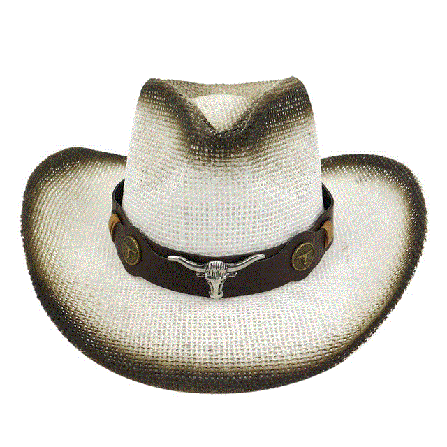 2021 High quality Unisex Adult Western Cowboy Hat Men And Women Solid Color Casual Hat Ladies Summer Beach Travel Hat Retro Cowboy Hat Czapka