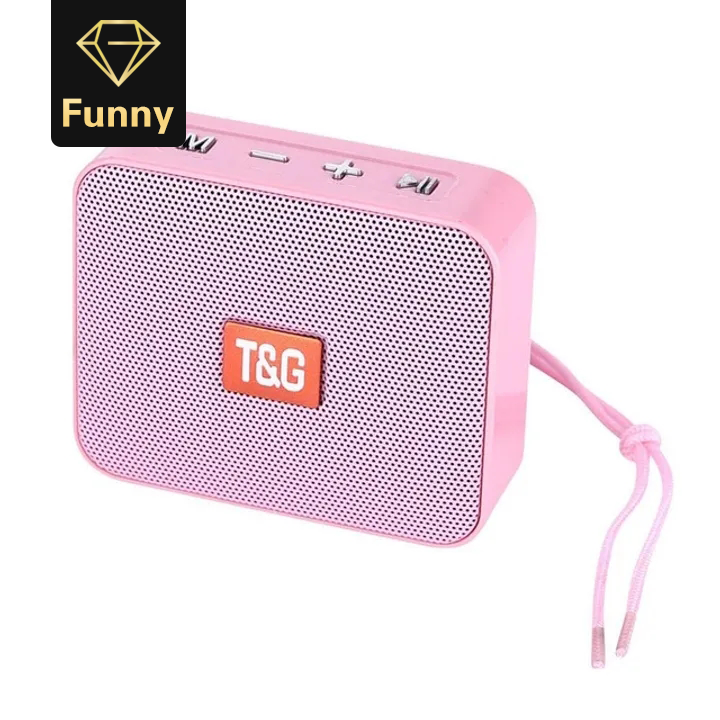 2021 High quality Mini Speaker Portable Music Player With FM Radio Bluetooth Speakers Subwoofer Outdoor
