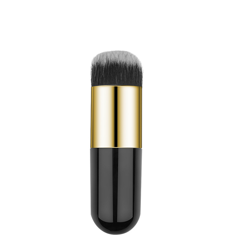 Professional Chubby Pier Foundation Brush 5Color Makeup Brush Flat Cream Makeup Brushes Make-up