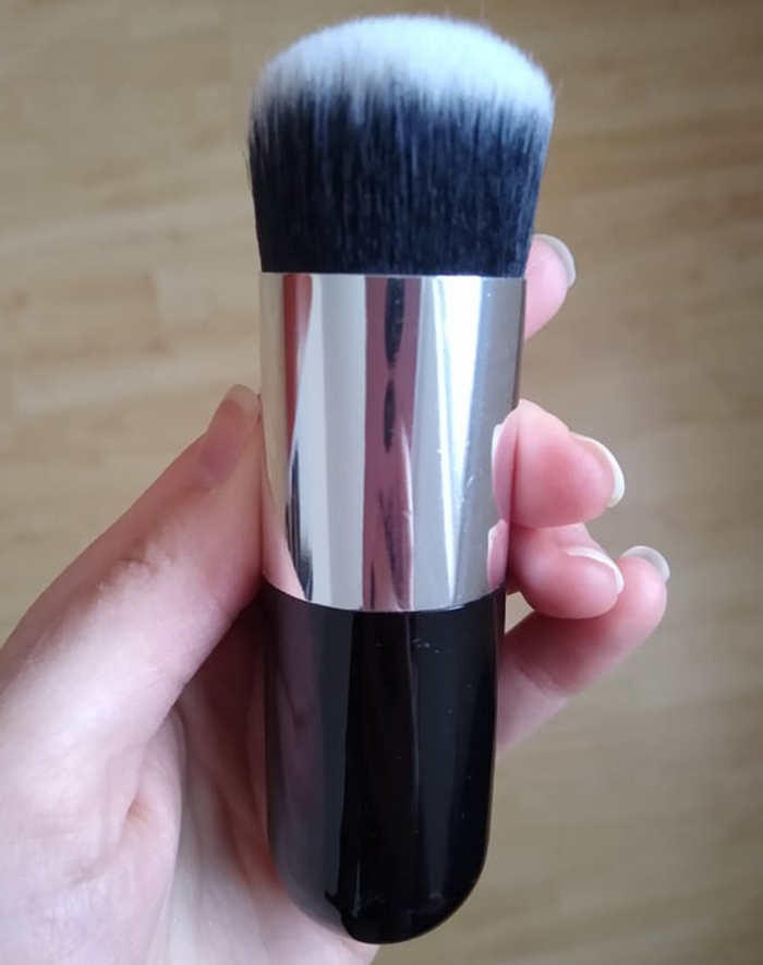 Professional Chubby Pier Foundation Brush 5Color Makeup Brush Flat Cream Makeup Brushes Make-up