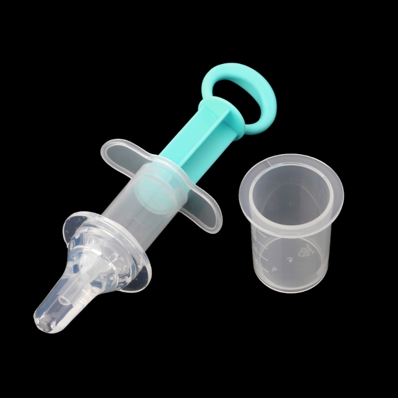 Baby kids smart medicine dispenser Needle Feeder Squeeze Medicine Dropper Dispenser Pacifier Feeding