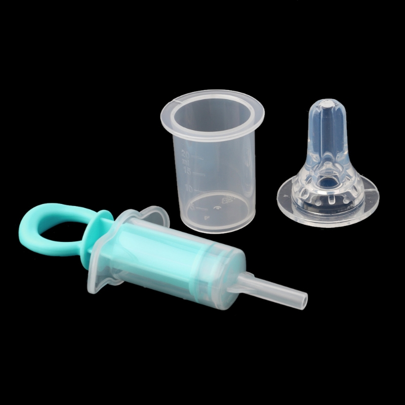 Baby kids smart medicine dispenser Needle Feeder Squeeze Medicine Dropper Dispenser Pacifier Feeding