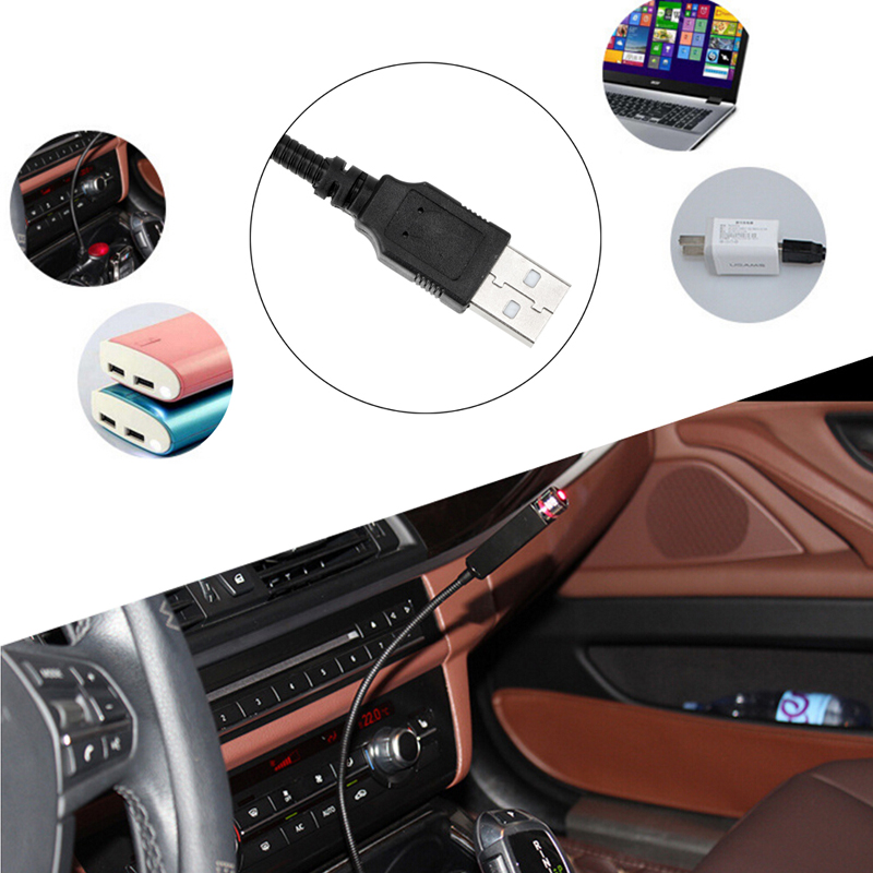 USB Led Lighting Home Decor Romantic LED Car Roof Star Night Light Projector Atmosphere Galaxy Lamp USB  Lamp Car Decoration Light  Adjustable Car Interior Decor Light
