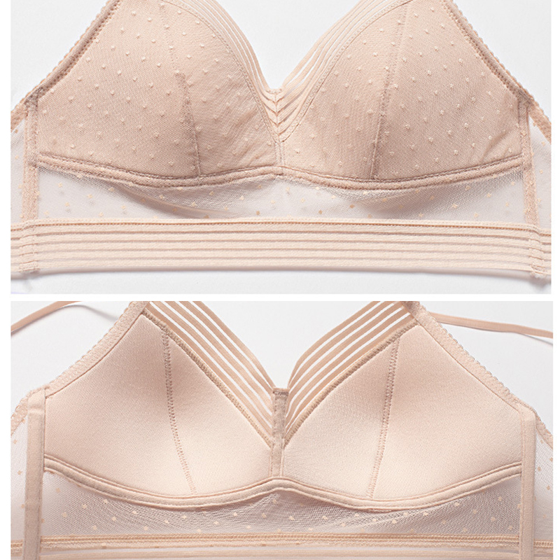 Bralets Backless Strapless Bra Push Up Size Bras Women Bralette Mesh Lingerie Brassiere Underwear