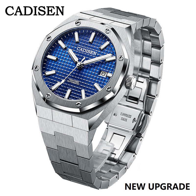 CADISEN Men Watches Mechanical Automatic Watch Men 100M Waterproof Brand Luxury Business Wristwatch
