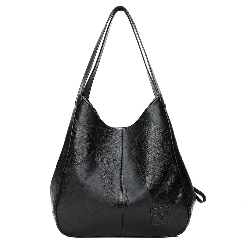 Soft Leather Large Bags Women's Luxury Handbags Lady Shoulder Bags Female Large-capacity Bags Fashion PU Waterproof Tote Bags