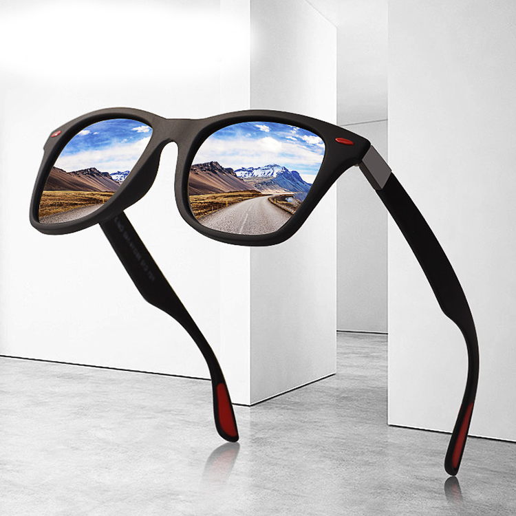 Sunglasses Men Fishing Polarized Sunglasses Men Women Driving Square Style Sun Glasses Male Goggle  Unisex Glasses Sun glasses Men Fashion Accessories