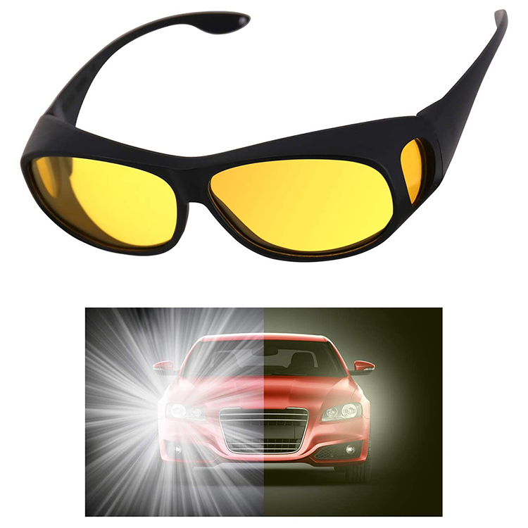New HD Vision Glasses Sunglasses Men Night Driving UV400 Protective Eyewear Goggles Driver SunGlass