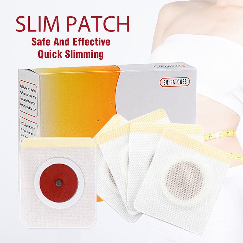 30Pcs/Box Weight Loss Slim Patch Fat Burning Slimming Patch Body Belly Waist Losing Weight Cellulite Fat Burner Sticker Waist Plaster Health Care