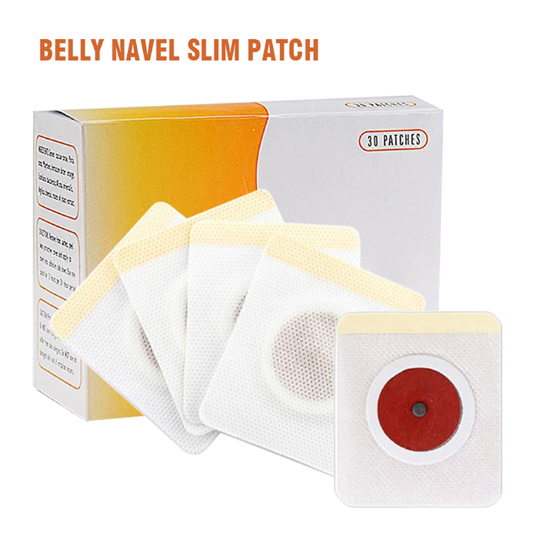 30Pcs/Box Weight Loss Slim Patch Fat Burning Slimming Patch Body Belly Waist Losing Weight Cellulite Fat Burner Sticker Waist Plaster Health Care