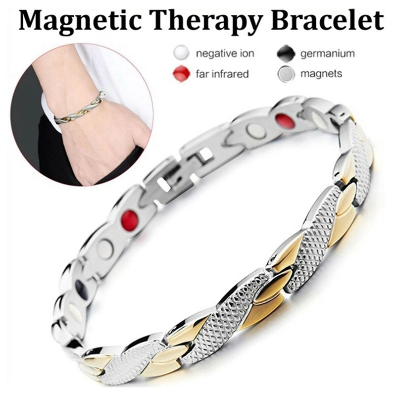 Weight Loss Energy Magnets Jewelry Slimming Bangle Bracelets Healthcare Twisted Dragon Pattern Detachable Magnetic Therapy Men Women  Bracelet Couple Bangles Health Care Jewelry