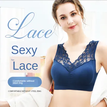 Push Up Comfort Super Elastic Breathable Lace Bra