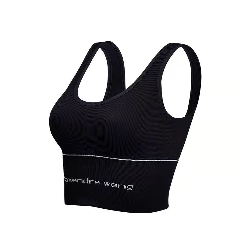 Women Push up Sport Bra For Gym Yoga Lingerie Clothing Dresses Gift For Girlfriend Wife Ladies Cotton Outdoor Running Top Sleeveless Padded Camisole women's underwear Brassiere