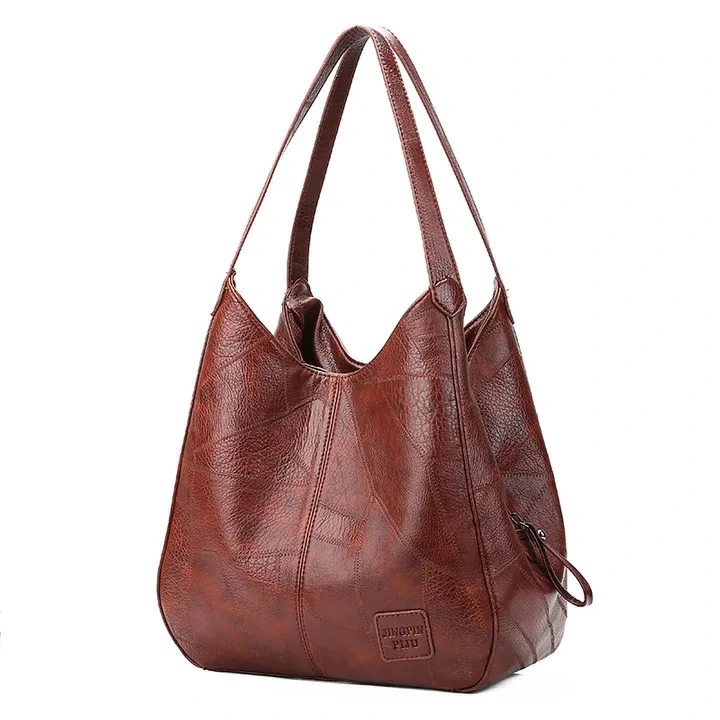 Soft Leather Large Bags Women's Luxury Handbags Lady Shoulder Bags Female Large-capacity Bags Fashion PU Waterproof Tote Bags