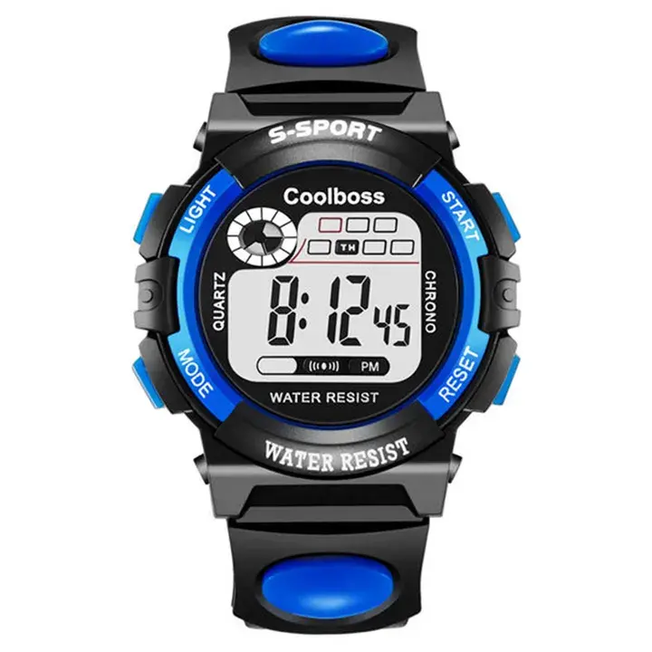 Children Watch Sport Kids Watches Luminous Waterproof Watches for Children Students Dial Electronic Watch Multi-function Wrist Watch for Boys and Girls Gift