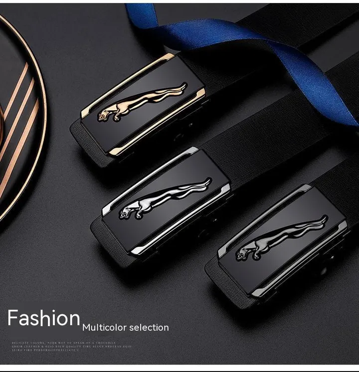 New Arrivals Men's Belt Automatic Alloy Buckle Male Belts Classic Cowskin Leather Belt Business Men Belts Genuine Leather Belts Wide Belt Men's Fashion Accessories