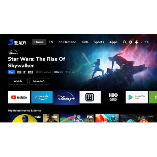 Skyworth 43 inch  FULL HD ANDROID TV, FRAMELESS, INFINITY SCREEEN;NETFLIX ,YOUTUBE with inbuilt decoder