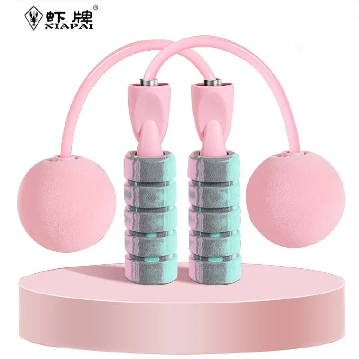Jumping PU dual-purpose fitness rope large ball weight burning fat gravity rope skipping wireless indoor and outdoor rope skipping and digital reverse belly trimmer fat burning weight loss