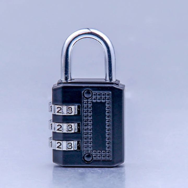 New type gym cabinet anti-theft belt with nameplate zinc alloy 4-digit password padlock zinc alloy password lock Amazon padlock gym cabinet lock household door lock password padlock