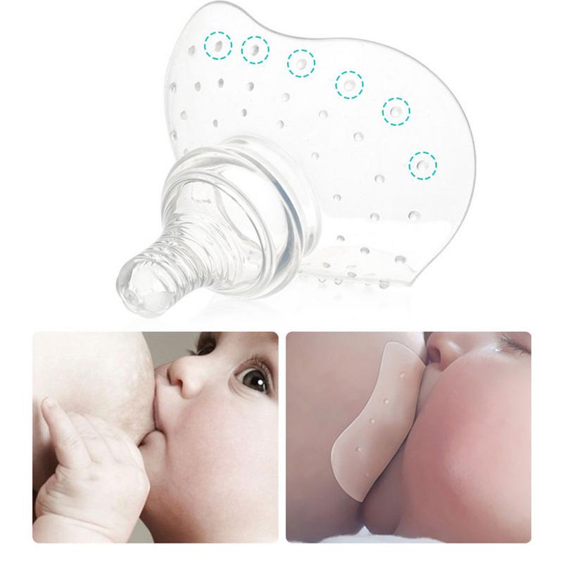 Silicone nipple anti-bite stickers mother nipple protective cover care silicone nipple feeding