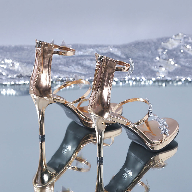 Star love super high heel shoes ladys heels womens sandals shoes