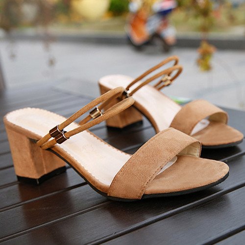Classic two ways of wearing high heels slippers sandals ladies heels ladys heels womens shoes